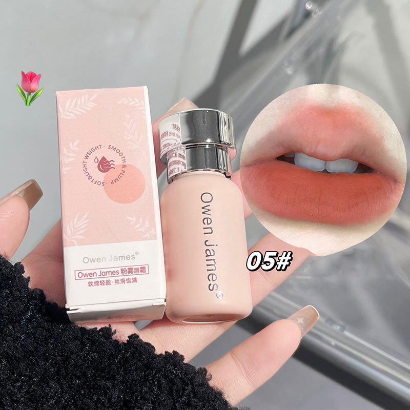 Matte Velvet Lip Tint Long Lasting - Crema labial en barra rosa en