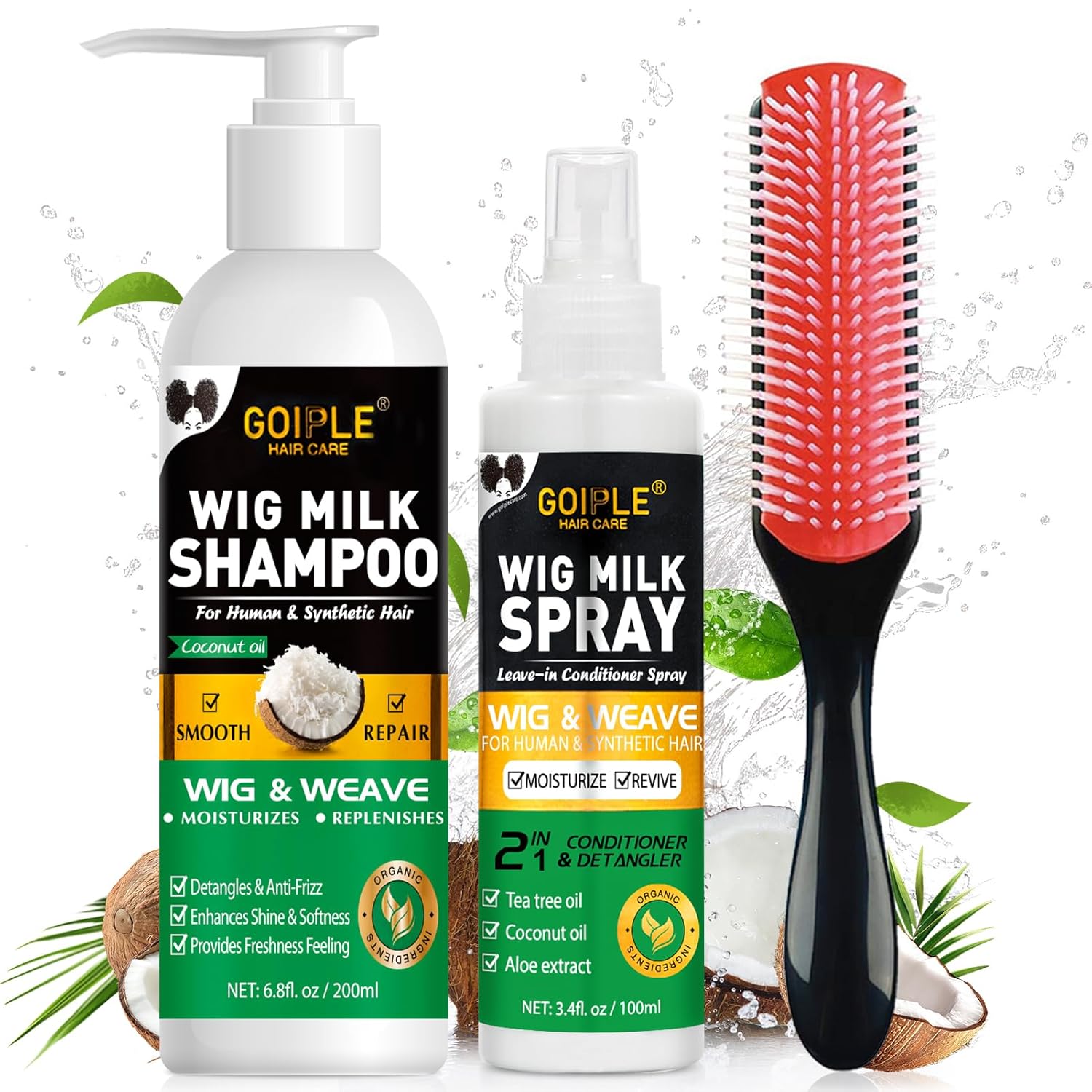 Hair Care - Kit de Cuidado de Pelucas 3