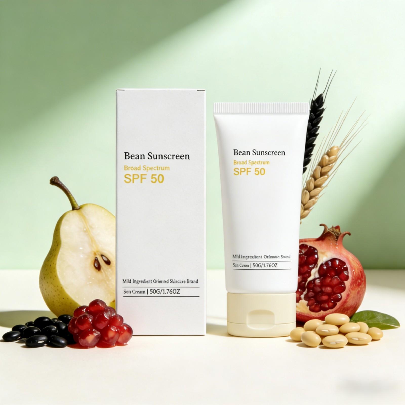 Spf 50 Waterproof Sunscreen - Protector Solar Coreano Bean SPF 50,