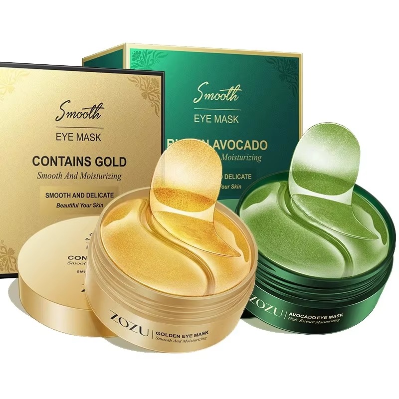 Collagen Under Eye Patches - Mascarilla hidratante para ojos, colágeno dorado,