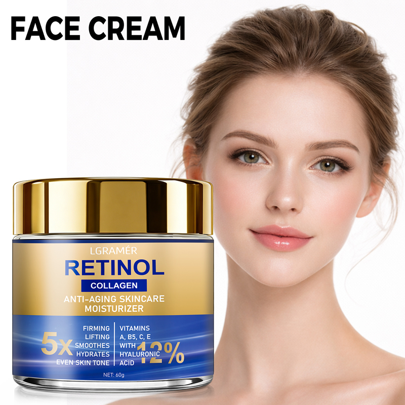 Retinol Anti Wrinkle Cream - Crema facial de retinol, crema hidratante