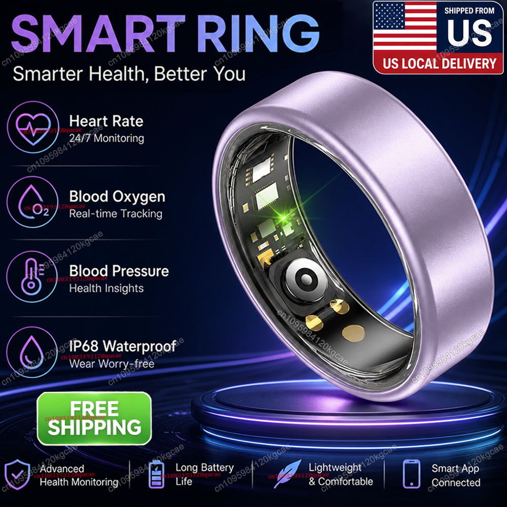 Health Monitors - Anillo Inteligente con Monitor de Frecuencia