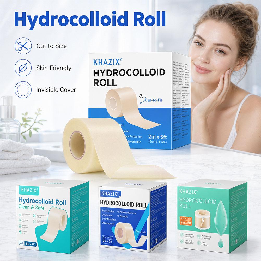 Hydrocolloid Pimple Patch - 1 rollo de parches hidrocoloides para
