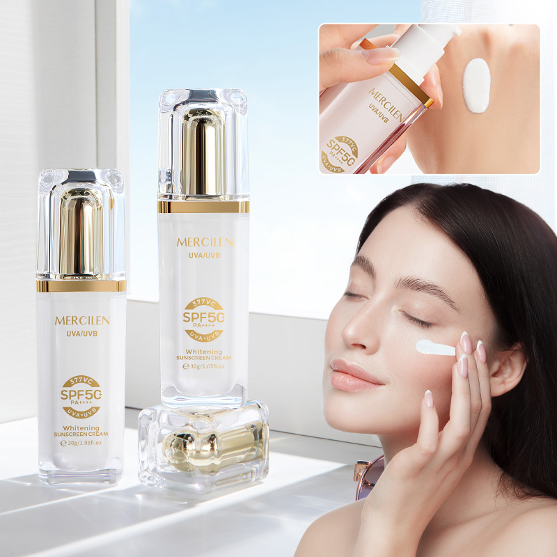 Spf 50 Waterproof Sunscreen - Protector Solar Facial y Corporal Mercilen