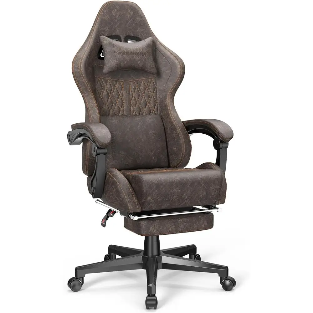 Massage - Silla ergonómica para juegos con respaldo