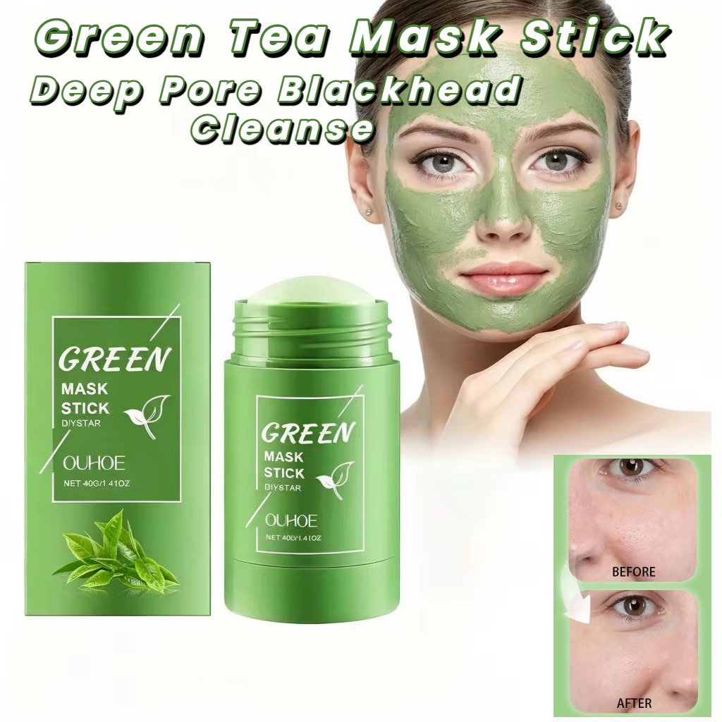 Mascarilla Facial en Barra de  - Green Tea Cleansing Clay Mask reseña y precio
