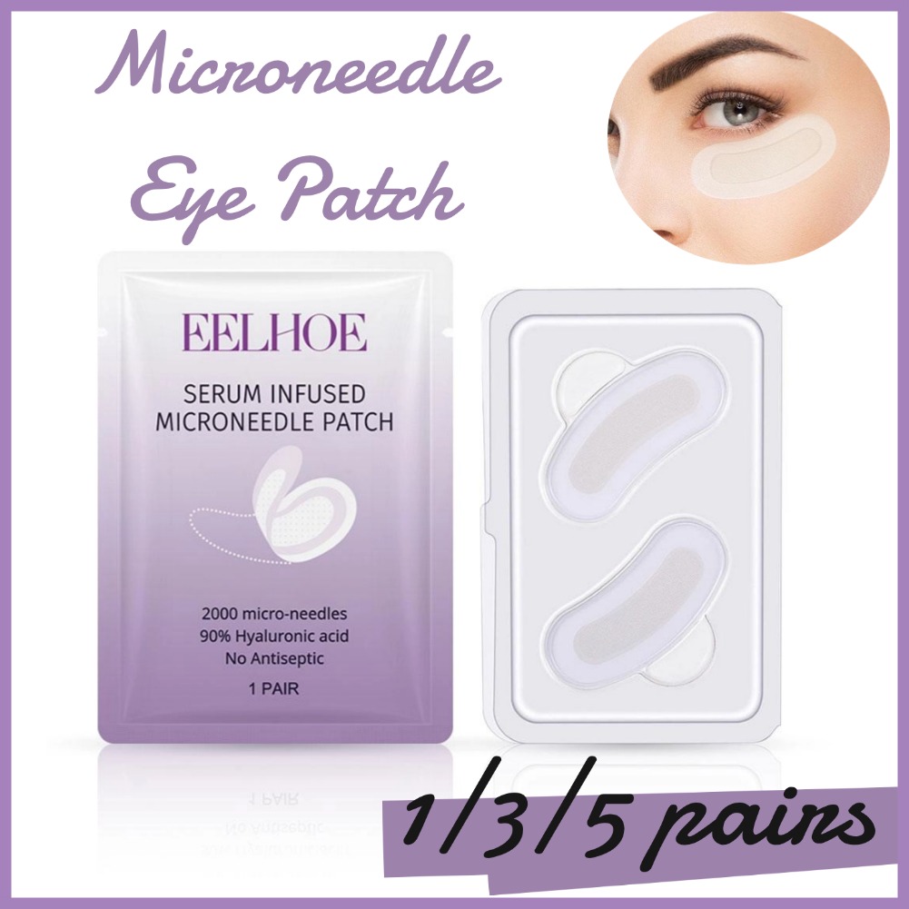 Parche para ojos con microaguj - Collagen Under Eye Patches reseña y precio