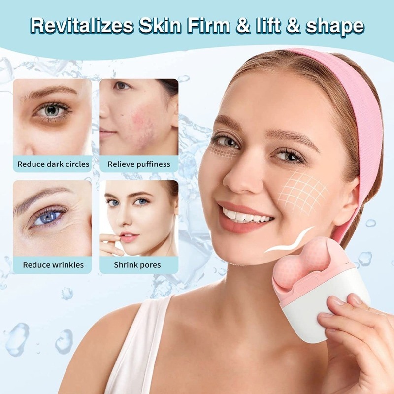 Rodillo de hielo de doble cabe - Face Ice Roller Puffiness reseña y precio