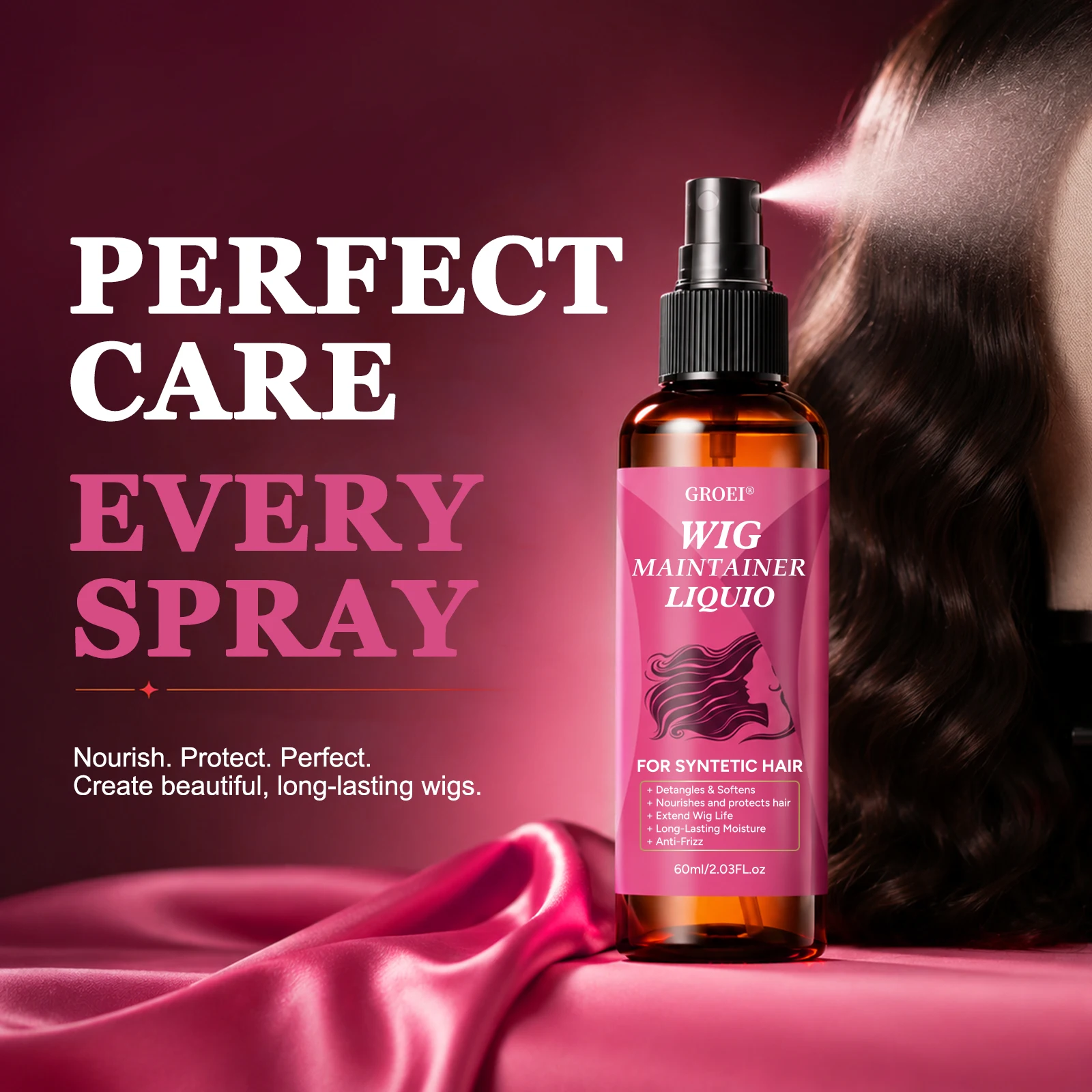 Spray Mantenedor de Pelucas An - Hair Care reseña y precio