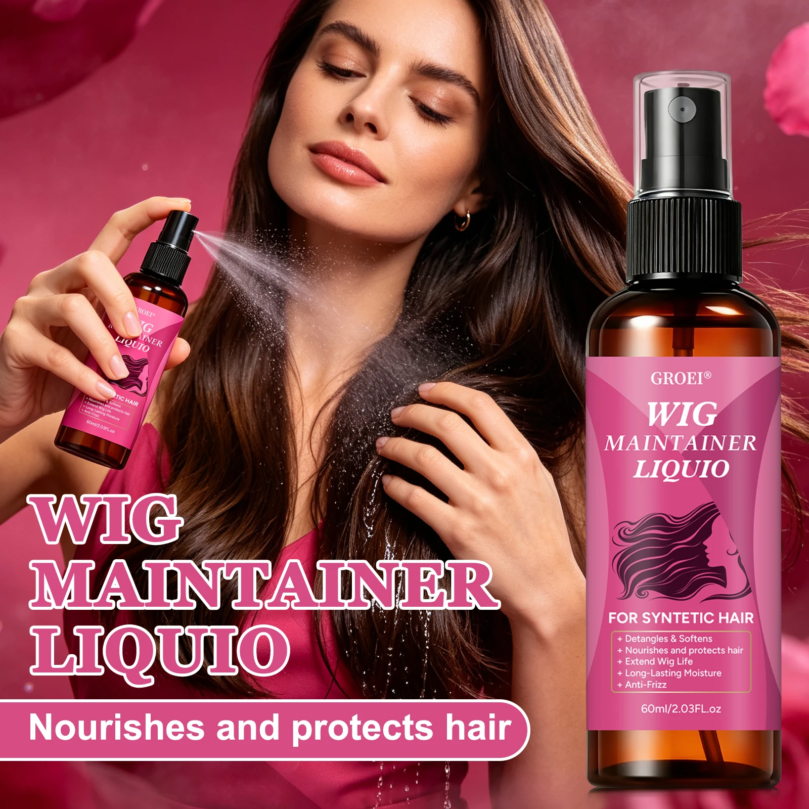 Spray Mantenedor de Pelucas An - Hair Care reseña y precio