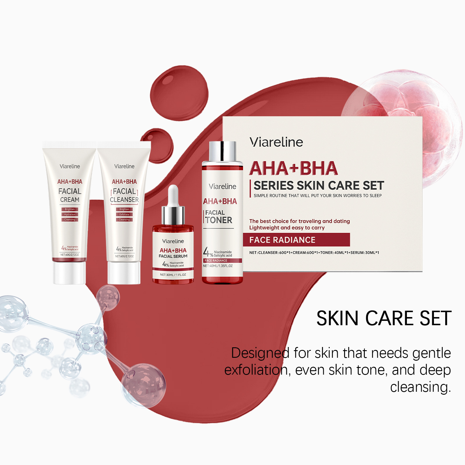 Kit de Cuidado de la Piel con  - Salicylic Acid Blackhead Remover reseña y precio