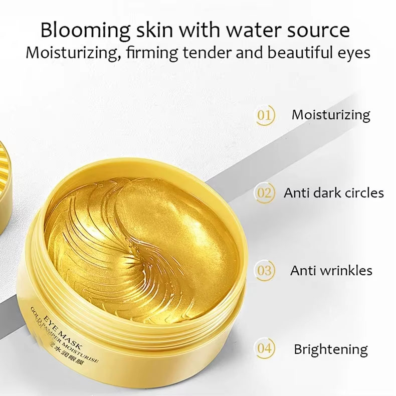 60pcs Mascarillas de colágeno  - Collagen Under Eye Patches reseña y precio