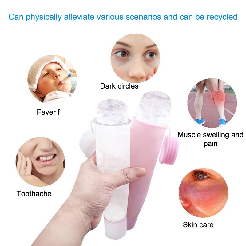 Rodillo de hielo con forma de  - Face Ice Roller Puffiness reseña y precio