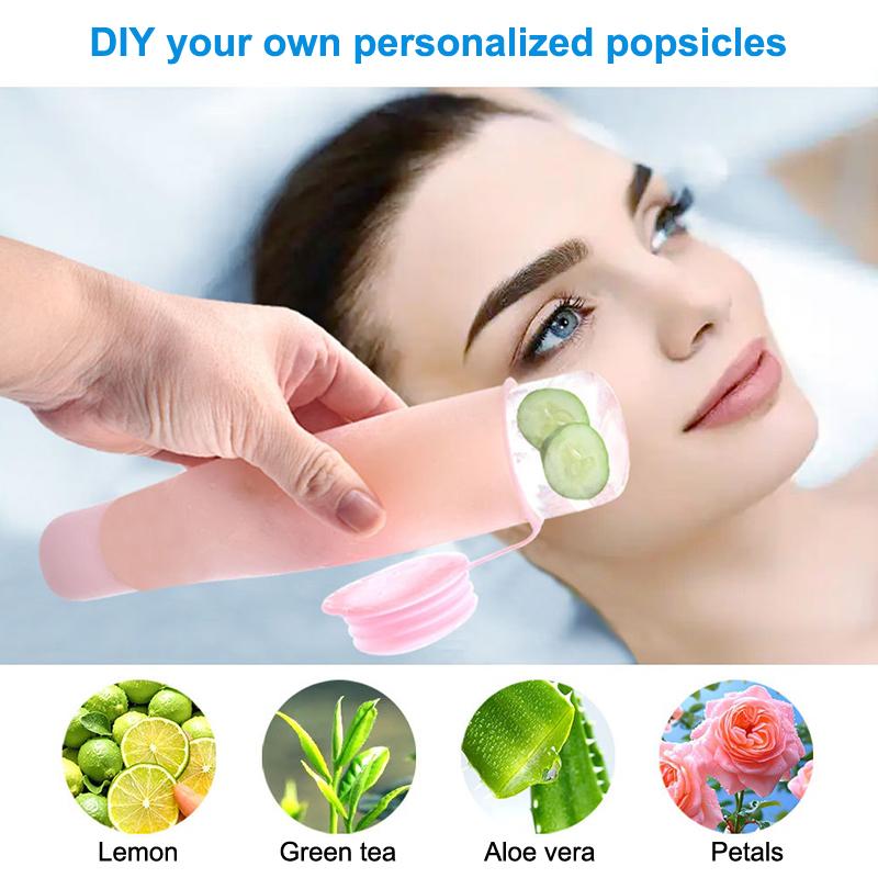 Rodillo de hielo con forma de  - Face Ice Roller Puffiness reseña y precio