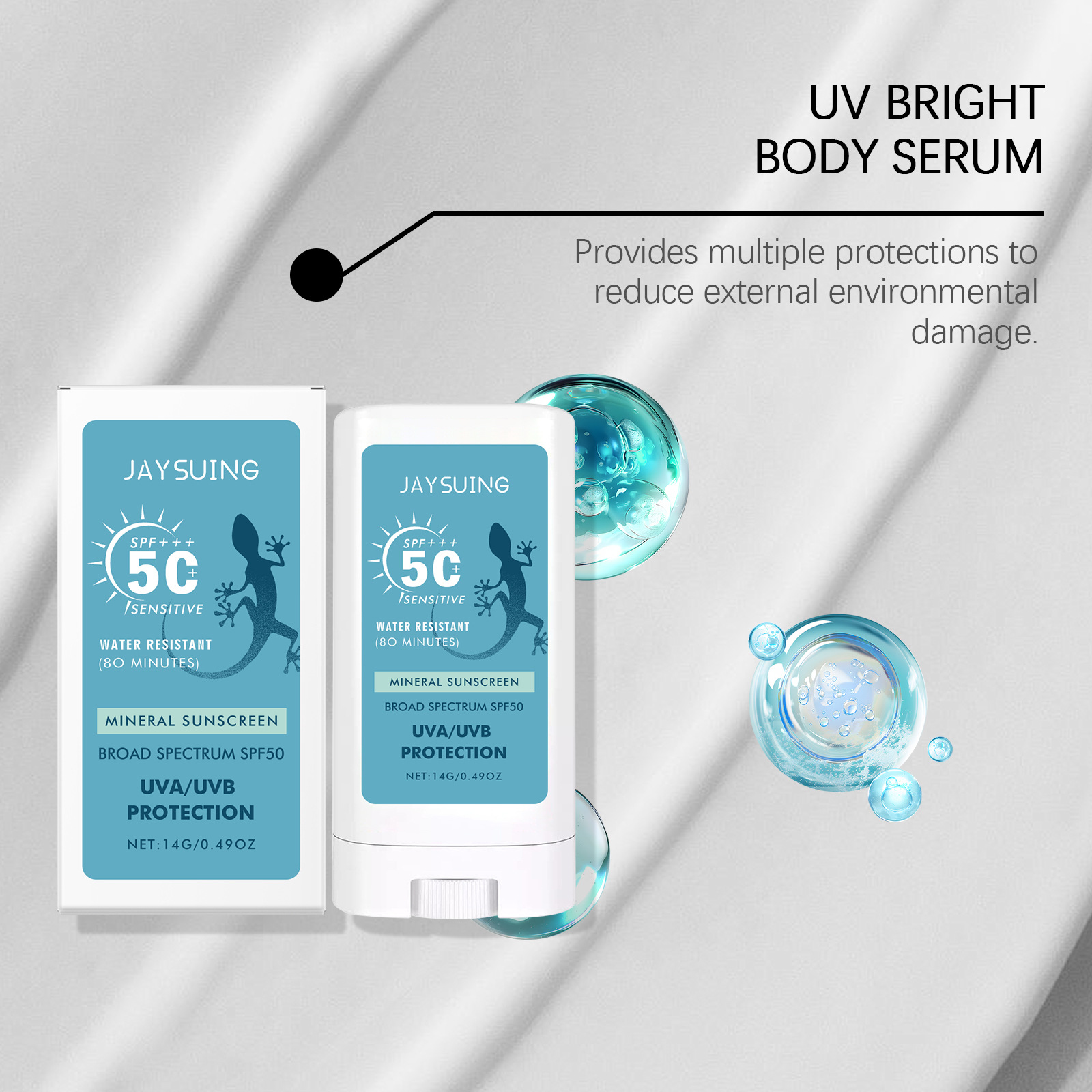 Protector Solar en Barra Jaysu - Spf 50 Waterproof Sunscreen reseña y precio