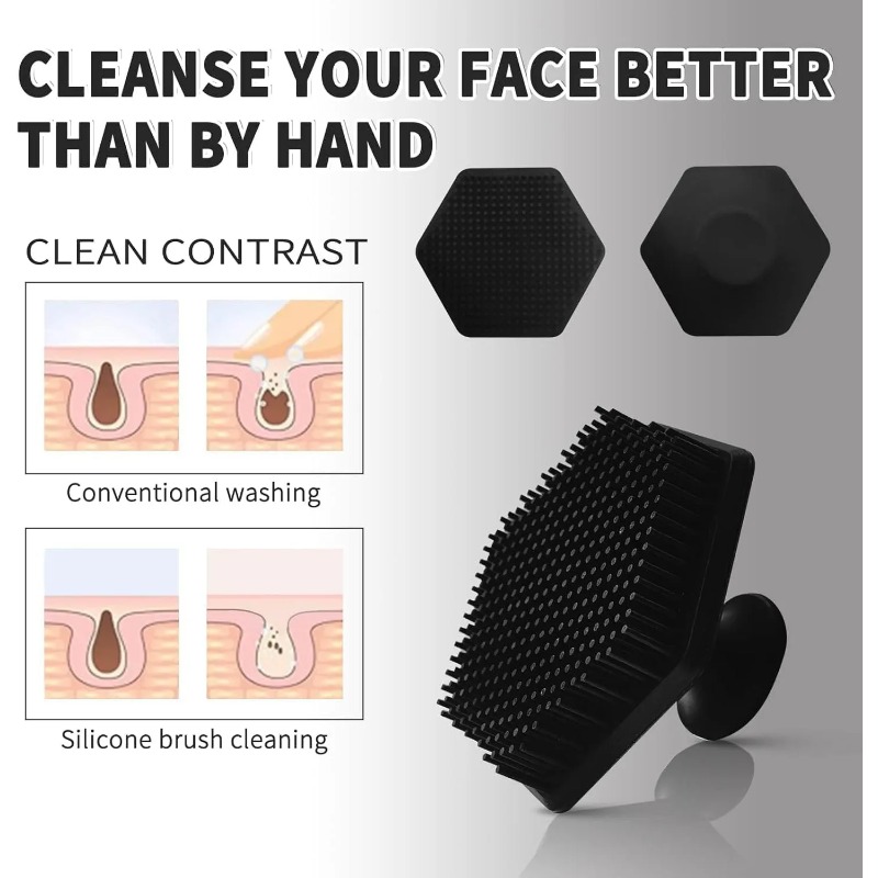 1 Cepillo de Limpieza Facial d - Silicone Face Scrubber Electric reseña y precio