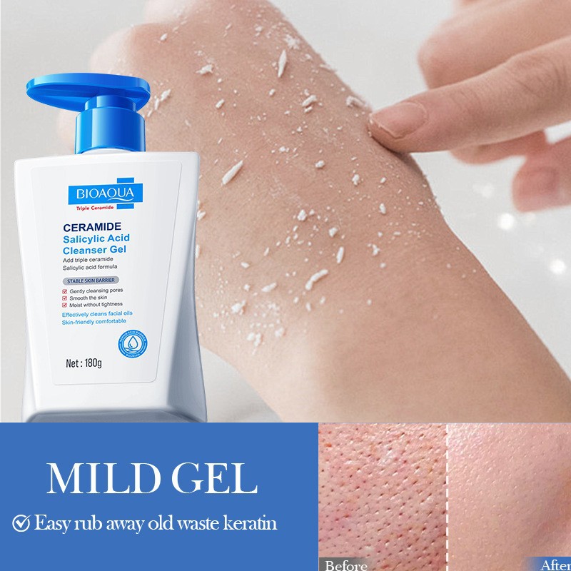 Gel Limpiador con Ceramida y Á - Salicylic Acid Blackhead Remover reseña y precio