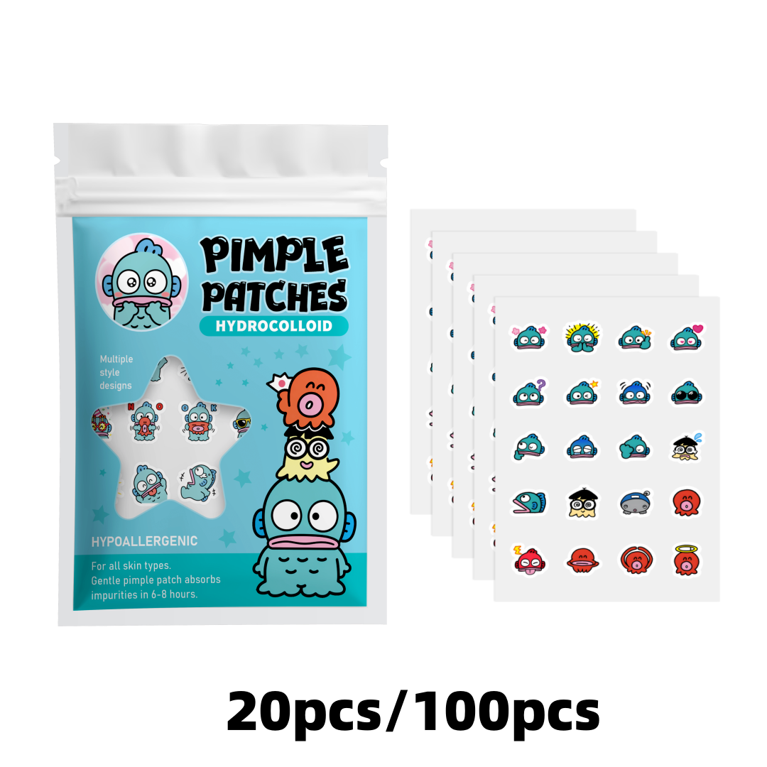 100/20PCS Lindos Parches Hidro - Hydrocolloid Pimple Patch reseña y precio
