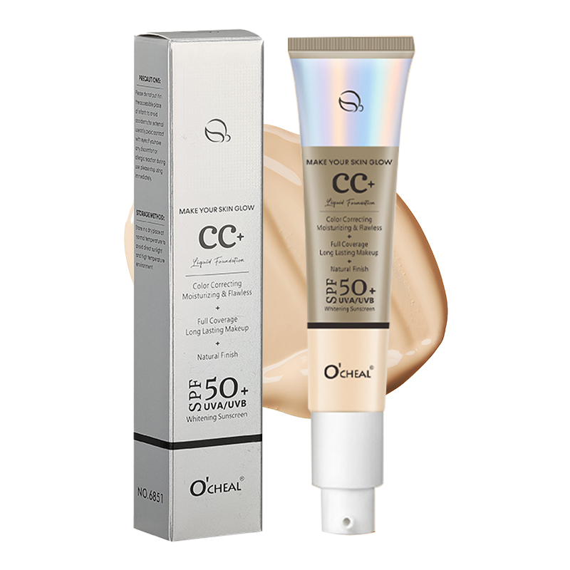Ocheal 30g CC crema base corre - Spf 50 Waterproof Sunscreen reseña y precio