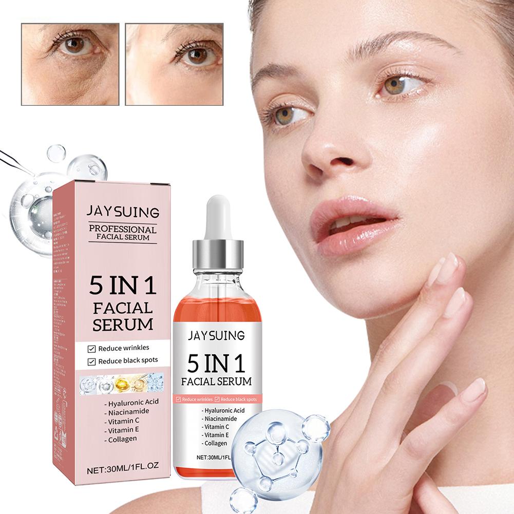 Suero Facial 5 en 1 con Vitami - Niacinamide Pore Shrinking Essence reseña y precio