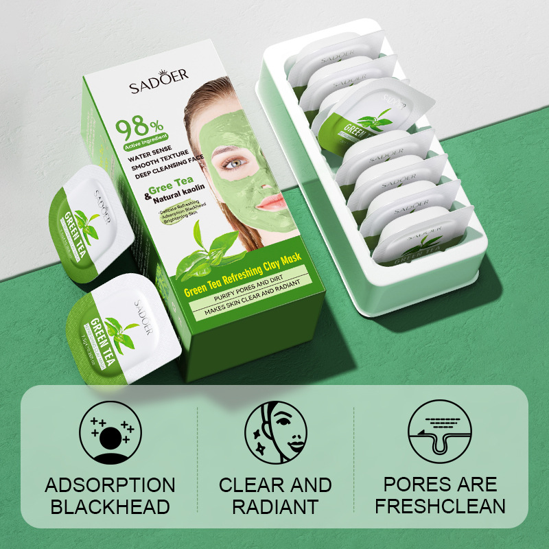 Mascarilla de barro para limpi - Green Tea Cleansing Clay Mask reseña y precio
