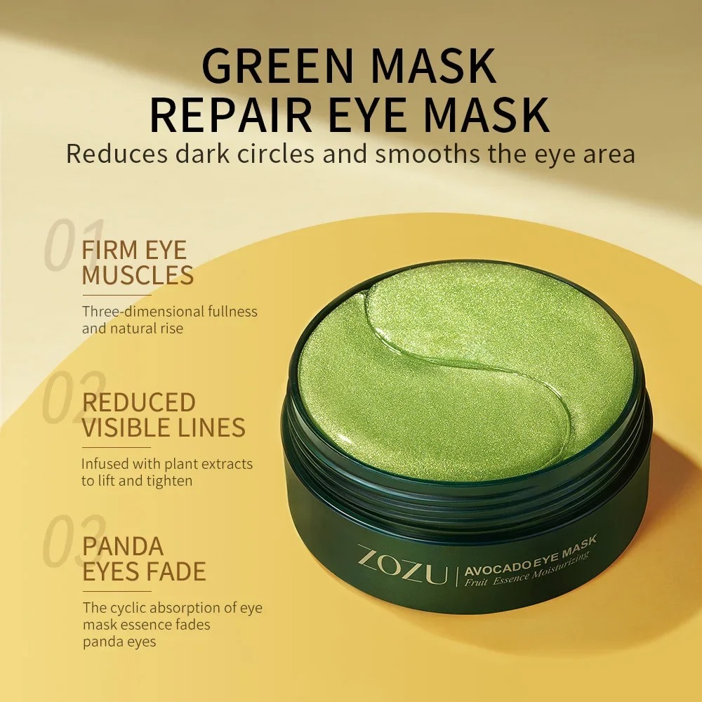 Parche de Gel para ojos dorado - Collagen Under Eye Patches reseña y precio