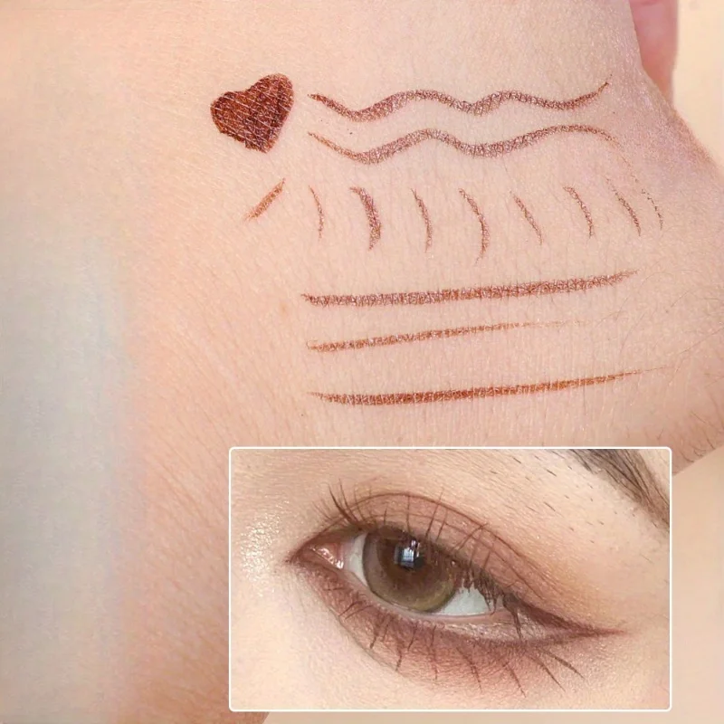 Lápiz delineador de ojos marró - Waterproof Liquid Eyeliner Pen reseña y precio