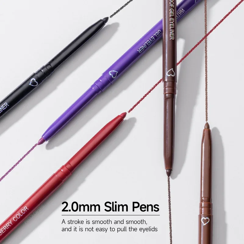 Lápiz delineador de ojos marró - Waterproof Liquid Eyeliner Pen reseña y precio