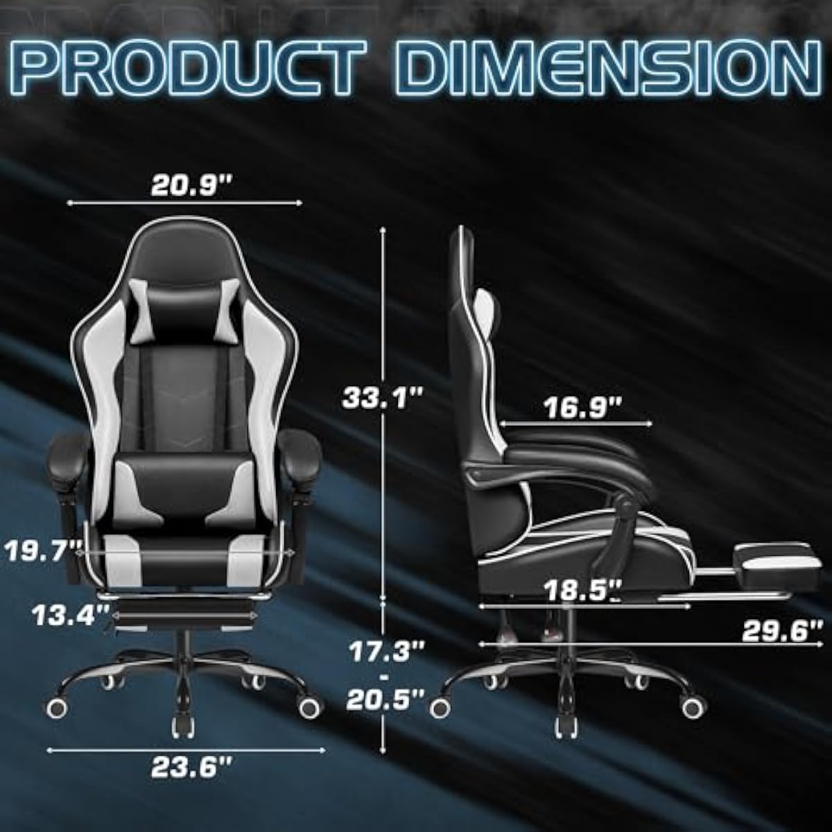 Silla Gaming con Altura Ajusta - Massage reseña y precio