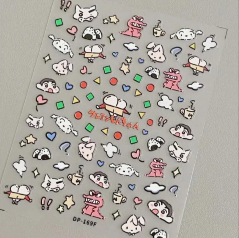 Crayon Shin-chan - Cuaderno de - Nail Art reseña y precio